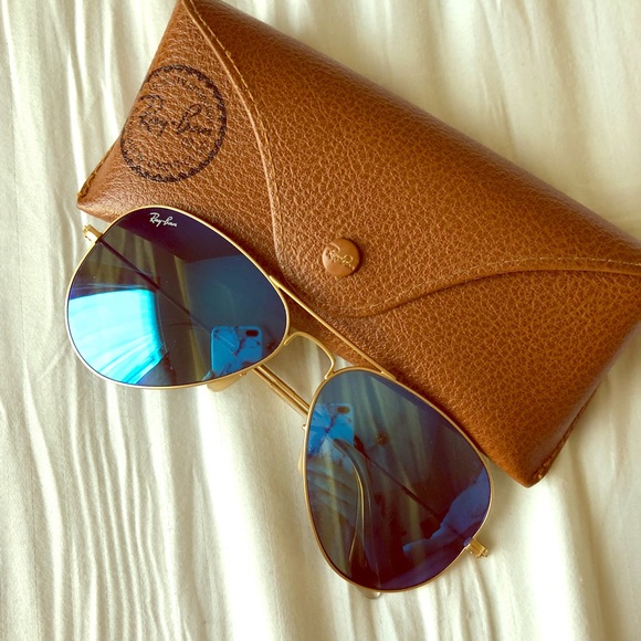 Ray-Ban Accessories - Ray Ban Blue Aviator Authentic Final Price!!!